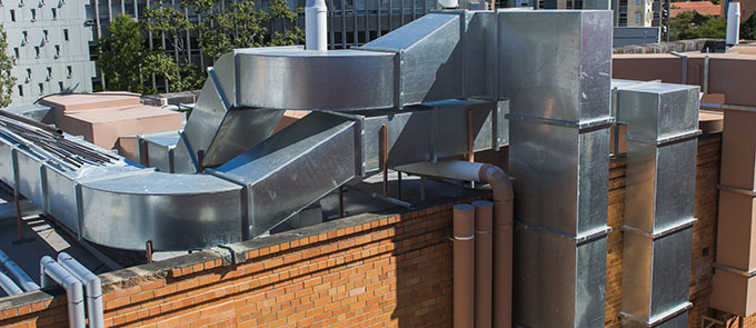 Replacement ducts to lab areas